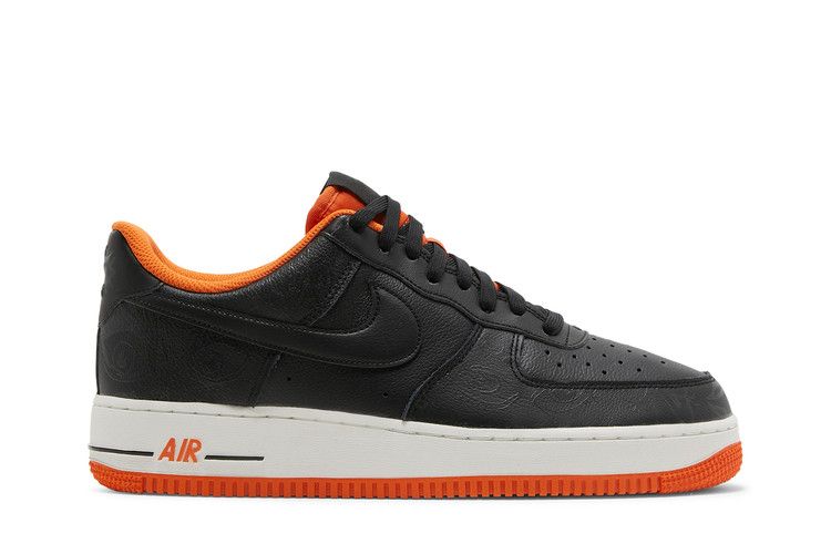 Nike Air Force 1 '07 Premium 'Halloween' — Black/Starfish/Sail/Black (2)