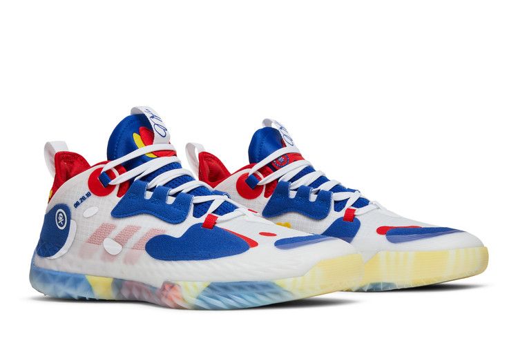 Quiccs x adidas Harden Vol. 5 Futurenatural 'Manila Heritage' — Cloud White/Royal Blue/Vivid Red