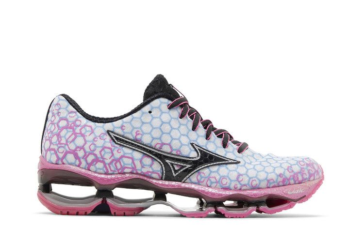 Mizuno Wmns Wave Prophecy 3 'White Pink' — White/Black/Pink