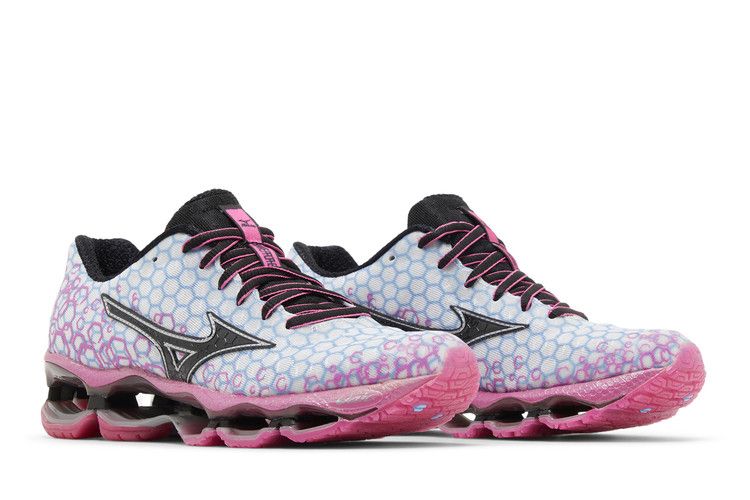 Mizuno Wmns Wave Prophecy 3 'White Pink' — White/Black/Pink