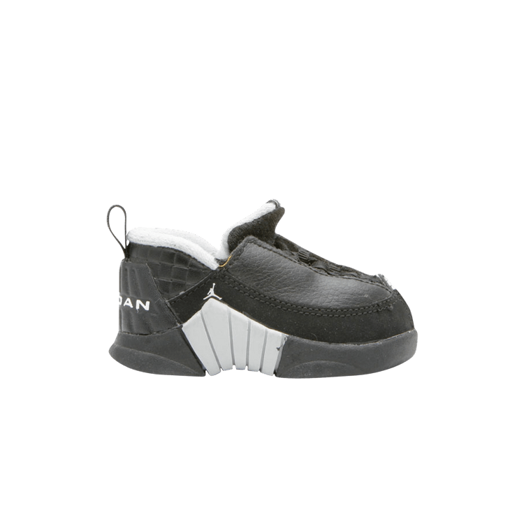 Air Jordan 15 OG Low TD 'Black Metallic Silver' — Black/White/Metallic Sliver