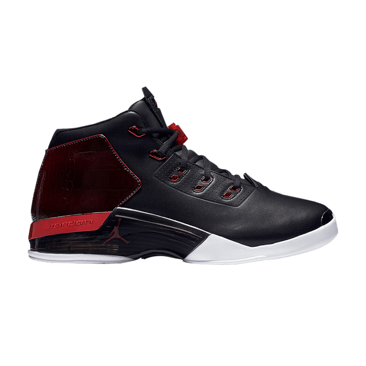Air Jordan 17+ Retro 'Bulls' — Black/Gym Red/White