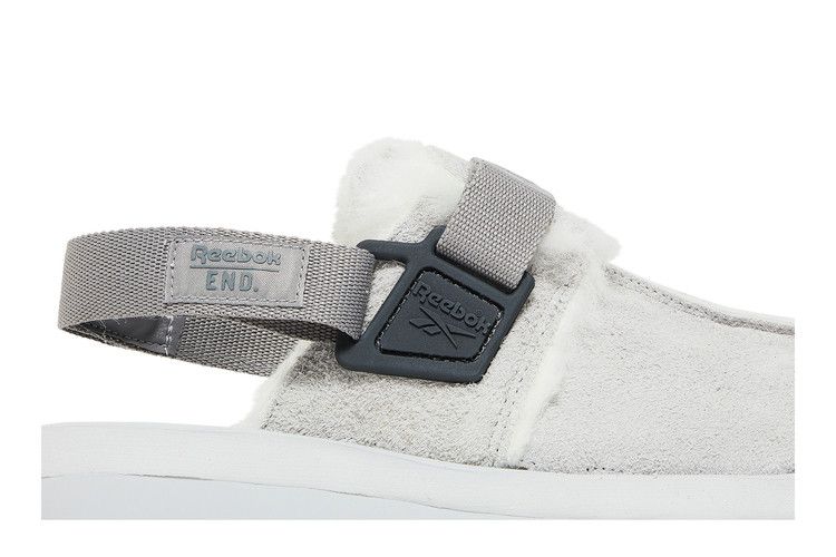 END. x Reebok Beatnik Sandal 'Reported Sightings - Abominable Snowman' — Grey/White