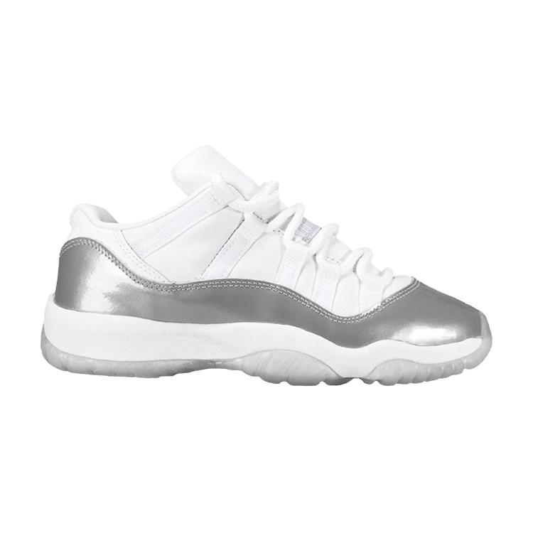 Wmns Air Jordan 11 Retro Low 'Metallic' 2001 — White/Metallic Silver