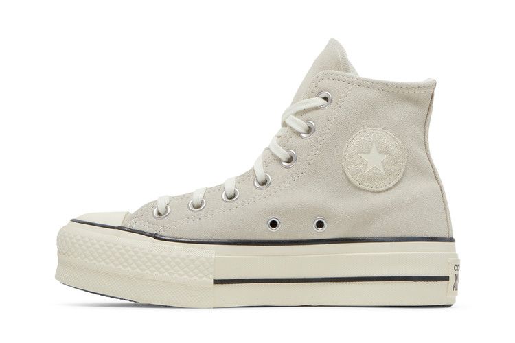 Converse Wmns Chuck Taylor All Star Platform High 'Cold Fusion - Egret' — Egret/Black/Egret