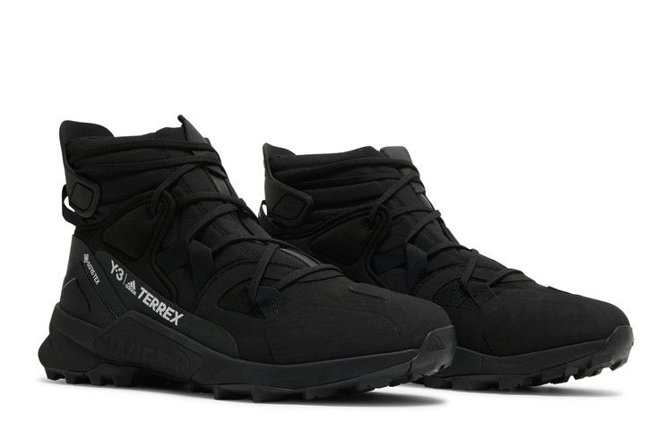 adidas Y-3 Terrex Swift R3 GTX 'Black' — Black/Black/Bold Orange