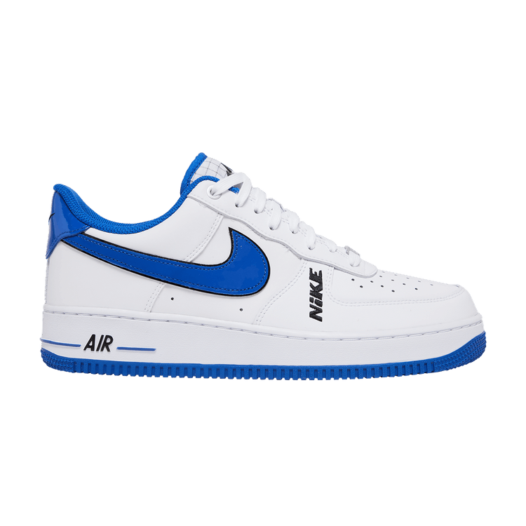 Nike Air Force 1 LV8 'White Game Royal' — White/Black/Game Royal/White