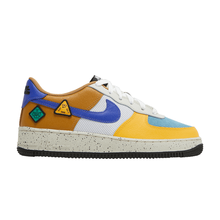 Nike Air Force 1 GS 'ACG - Starfish' — University Gold/Light Bone/Starfish/Lapis