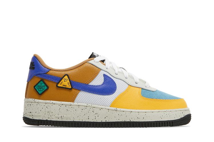 Nike Air Force 1 GS 'ACG - Starfish' — University Gold/Light Bone/Starfish/Lapis (2)