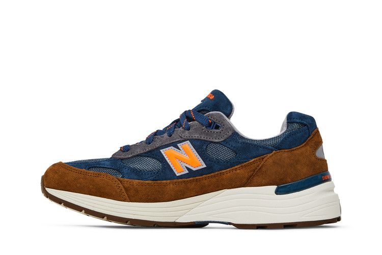 J.Crew x New Balance 992 Made in USA 'New York' — Blue/Orange