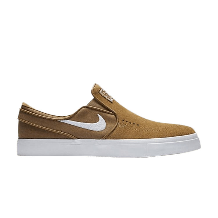 Nike Zoom Stefan Janoski Slip-On SB 'Golden Beige' — Golden Beige/White