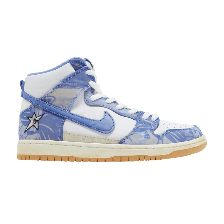 Carpet Company x Nike Dunk High SB 'Royal Pulse' Special Box — White/Dark Sulfur/Coconut Milk/Royal Pulse