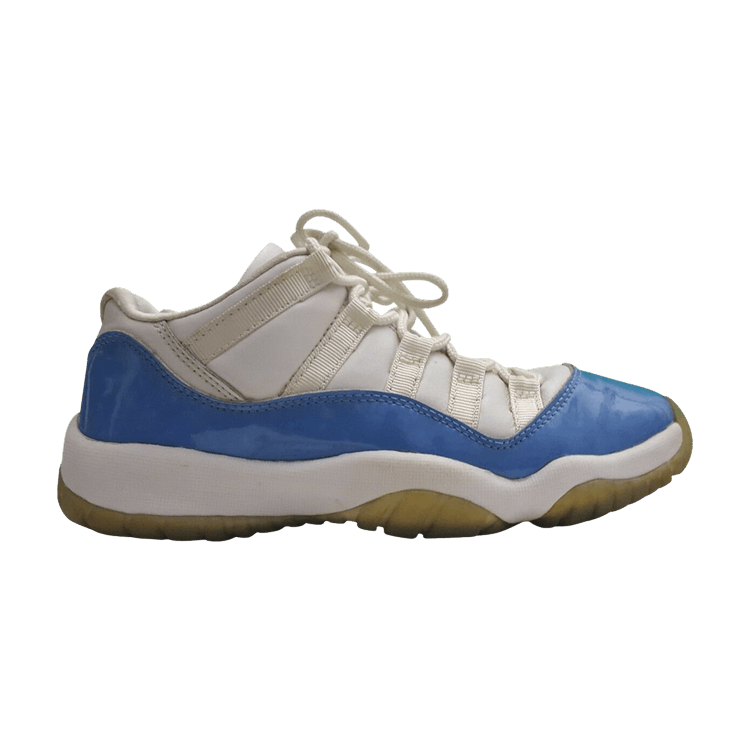 Air Jordan 11 Retro Low GS 'UNC' — White/Columbia Blue