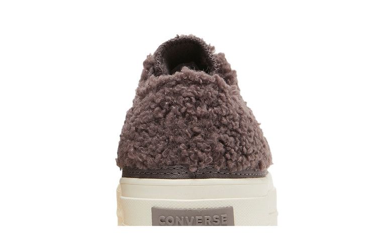 Converse Wmns Chuck Taylor All Star Platform Low 'Cozy Sherpa - Violet Ore' — Violet Ore/Vapor Mauve/Egret