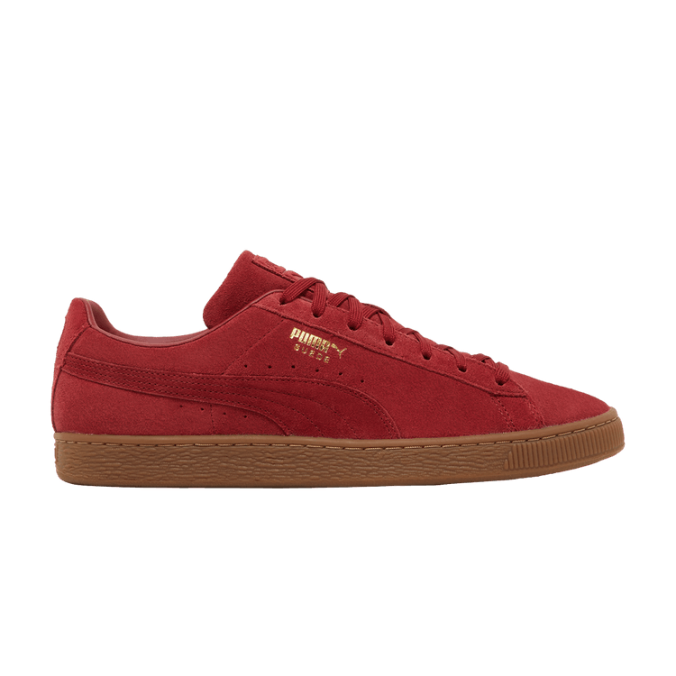 Puma Suede 'Intense Red Gum' — Intense Red/Gum