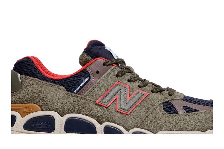 Salehe Bembury x New Balance 574 YURT 'Team Forest Green' — Team Forest Green/Burgundy