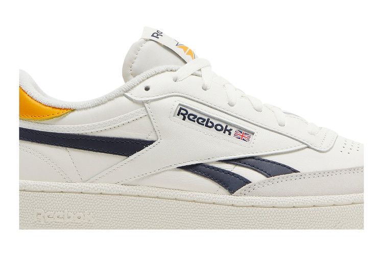 Reebok Club C Revenge 'Chalk Semi Solar Gold' — Chalk/Semi Solar Gold/Vector Navy