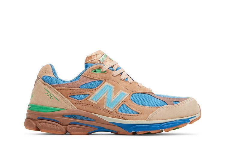 Joe Freshgoods x New Balance 990v3 Made In USA 'Outside Clothes' Special Box — Desert Rose/Blue