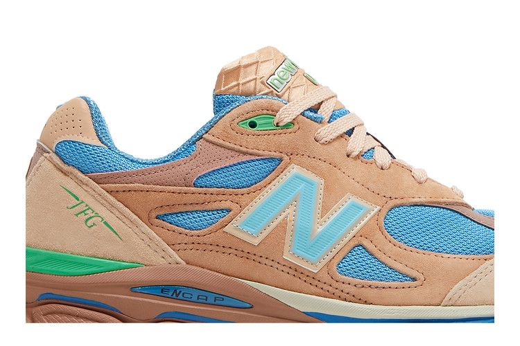 Joe Freshgoods x New Balance 990v3 Made In USA 'Outside Clothes' Special Box — Desert Rose/Blue