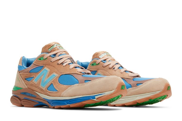 Joe Freshgoods x New Balance 990v3 Made In USA 'Outside Clothes' Special Box — Desert Rose/Blue