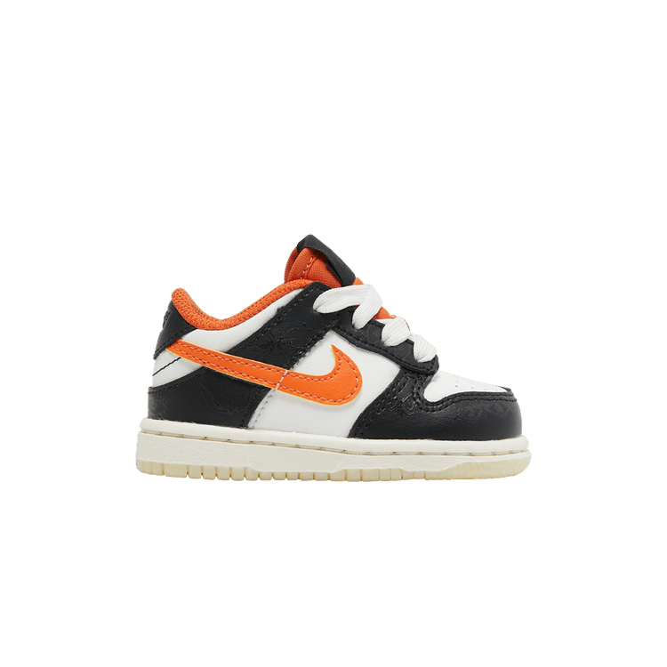 Nike Dunk Low Premium TD 'Halloween' 2021 — Sail/Black/Starfish
