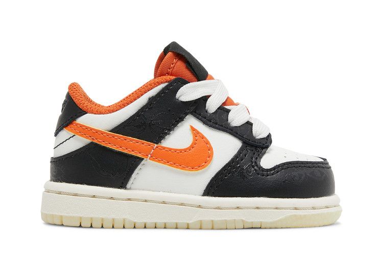 Nike Dunk Low Premium TD 'Halloween' 2021 — Sail/Black/Starfish (2)