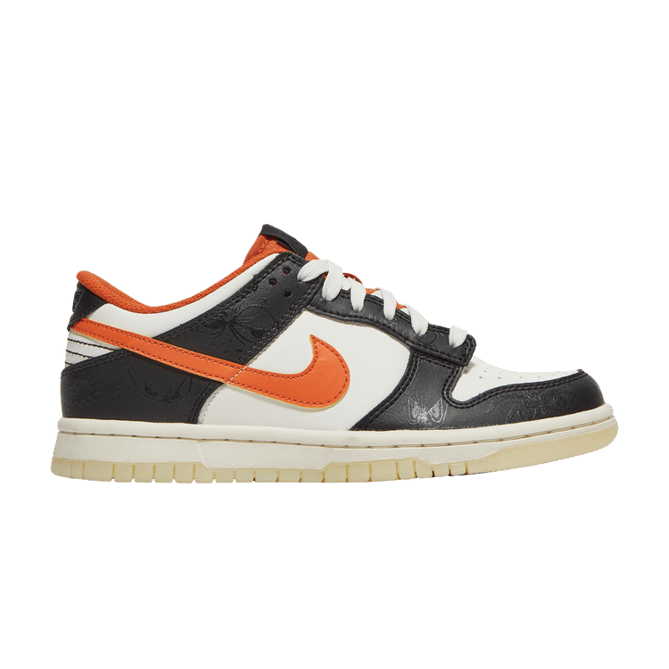 Nike Dunk Low Premium GS 'Halloween' 2021 — Sail/Black/Starfish