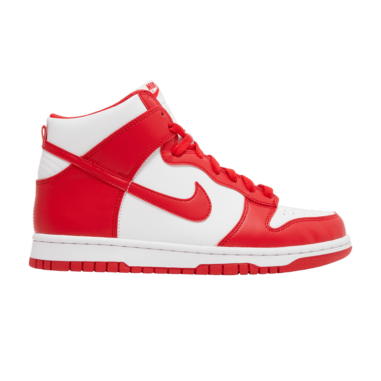 Nike Dunk High GS 'Championship Red' — White/University Red