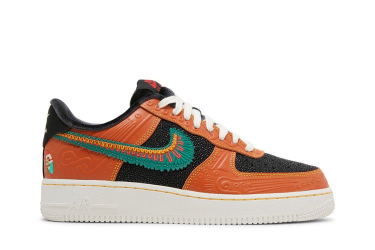 Nike Air Force 1 '07 LX 'SiEMPRE Familia' — Sport Spice/Green Noise/Black (2)