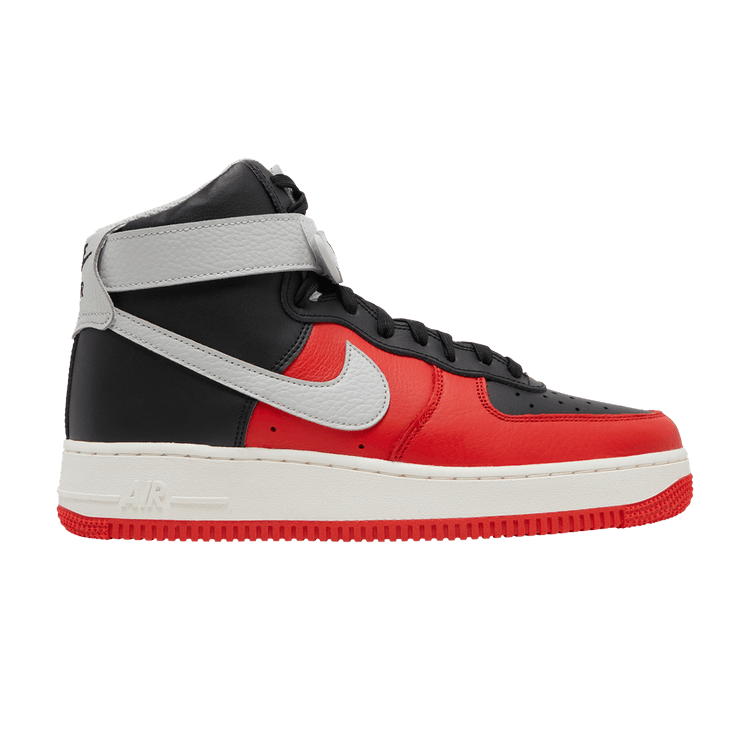 NBA x Nike Air Force 1 High '07 LV8 '75th Anniversary - Trail Blazers' — Black/Chile Red/White/Sail