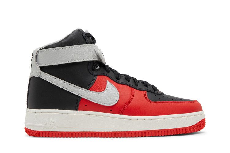 NBA x Nike Air Force 1 High '07 LV8 '75th Anniversary - Trail Blazers' — Black/Chile Red/White/Sail (2)