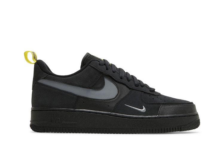 Nike Air Force 1 Low 'Cut Out Swoosh - Black' — Black/Black (2)