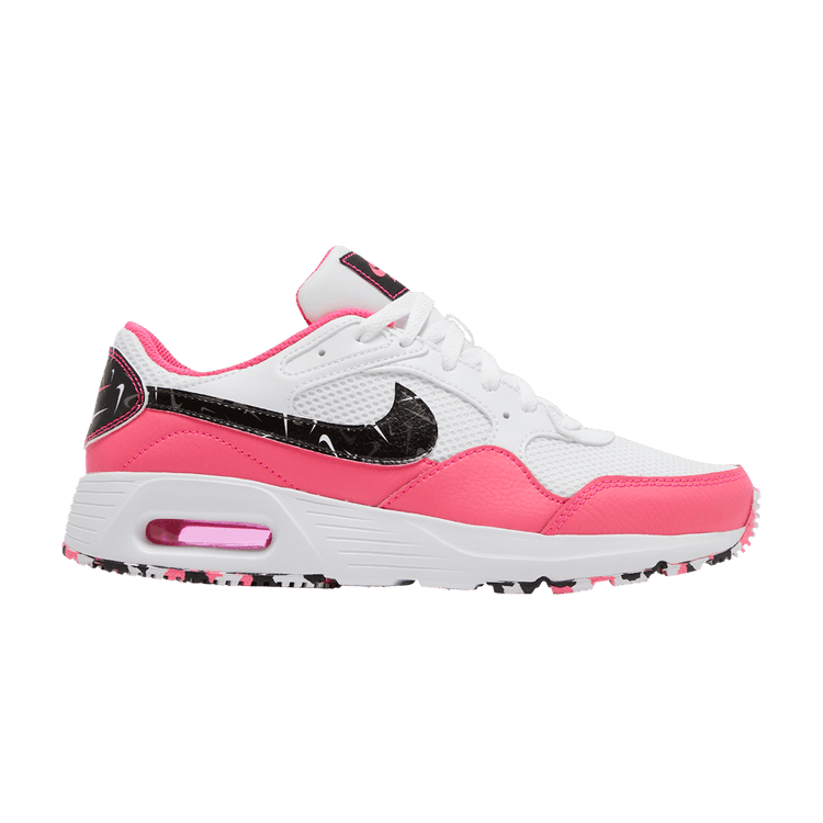 Nike Wmns Air Max SC 'Pink Multi Swoosh' — White/Multi-Color/Hyper Pink/Black