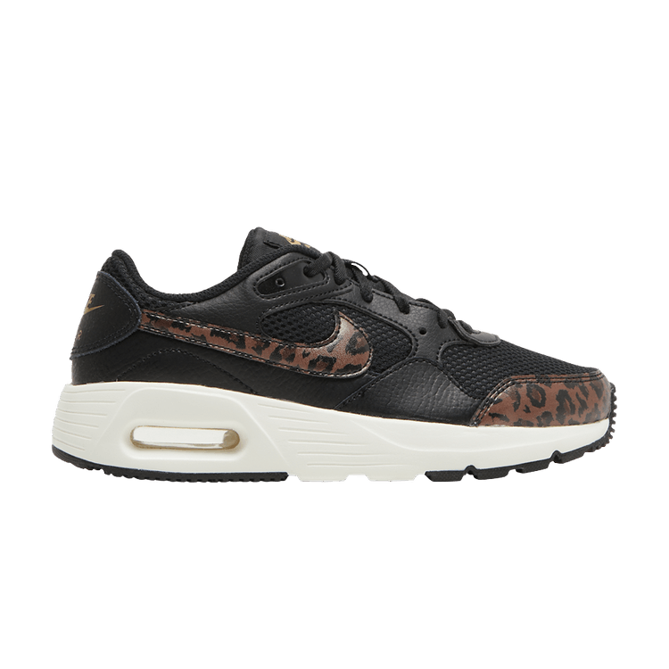Nike Wmns Air Max SC 'Black Leopard' — Black/Sail/Metallic Gold/Archaeo Brown