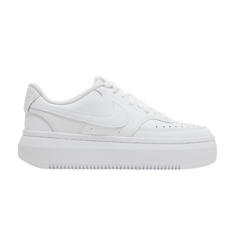Nike Wmns Court Vision Alta 'Triple White' — White/White/White