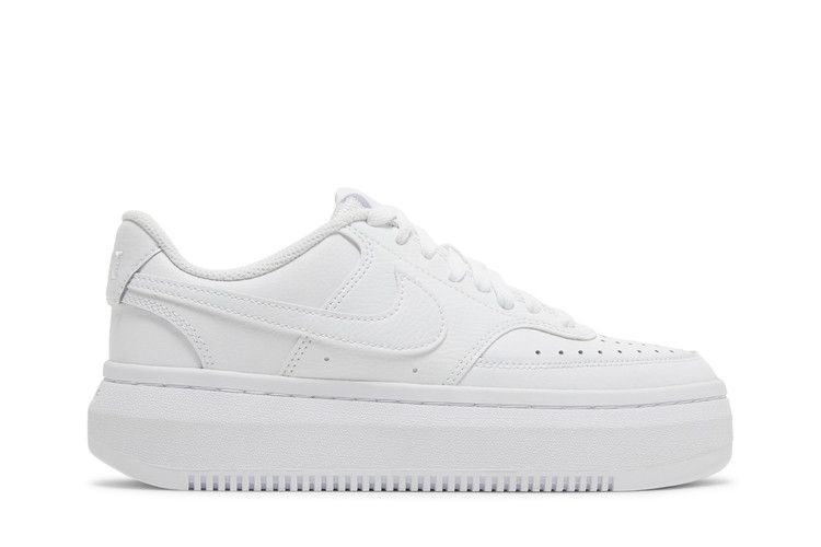 Nike Wmns Court Vision Alta 'Triple White' — White/White/White (2)