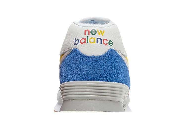 STAUD x New Balance 574 'Rain Cloud Team Red' — Rain Cloud/Team Red