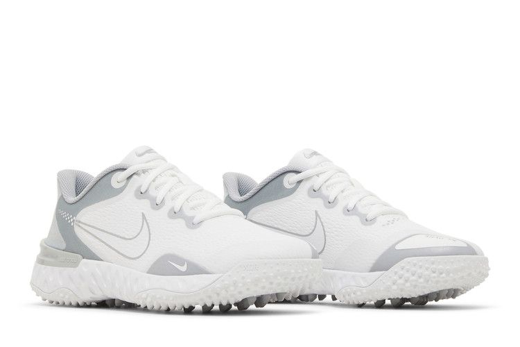 Nike Wmns Alpha Huarache Elite 3 Turf 'White Metallic Silver' — White/Metallic Silver/Dynamic Turquoise/Wolf Grey
