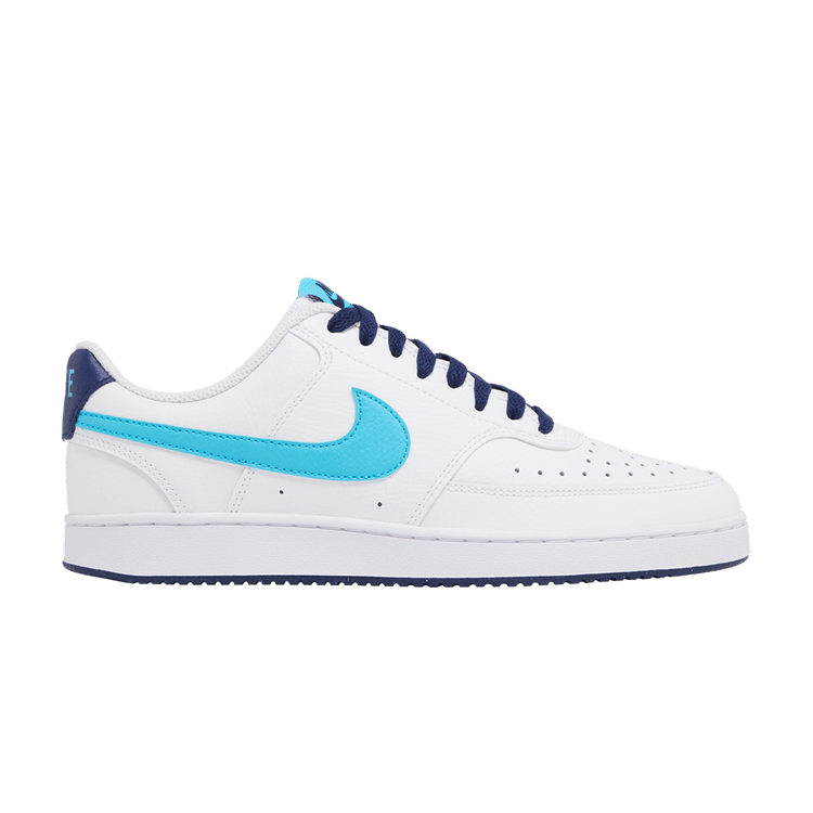 Nike Court Vision Low 'White Turquoise Blue' — White/Blue Void/Turquoise Blue