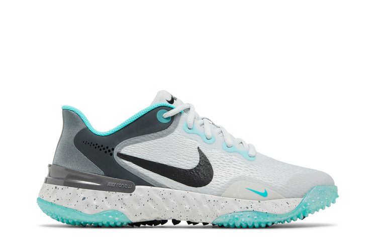 Nike Wmns Alpha Huarache Elite 3 Turf 'Photon Dust Dynamic Turquoise' — Photon Dust/Smoke Grey/Dynamic Turquoise/Black