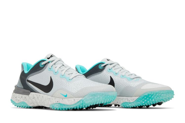 Nike Wmns Alpha Huarache Elite 3 Turf 'Photon Dust Dynamic Turquoise' — Photon Dust/Smoke Grey/Dynamic Turquoise/Black