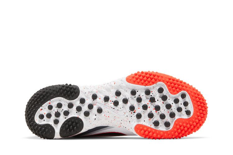 Nike Alpha Huarache Elite 3 Turf 'White Bright Crimson' — White/Bright Crimson/Light Smoke Grey/Black