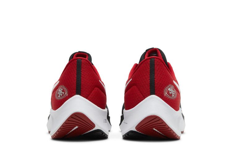 NFL x Nike Air Zoom Pegasus 38 'San Francisco 49ers' — Black/Gym Red/Club Gold/White (7)