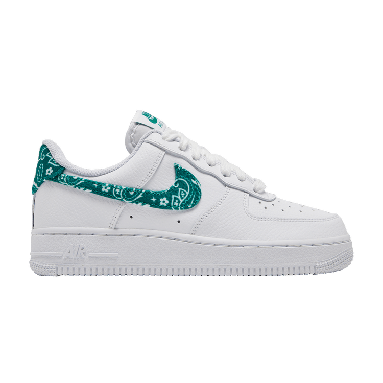 Nike Wmns Air Force 1 '07 Essentials 'Green Paisley' — White/Green/White