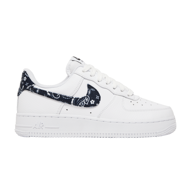 Nike Wmns Air Force 1 '07 Essentials 'Black Paisley' — White/Black/White
