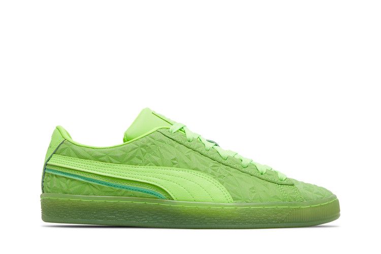 Puma Suede Triplex Mono 'Quake - Green Glare' — Green Glare/Green Flash/Irish Green