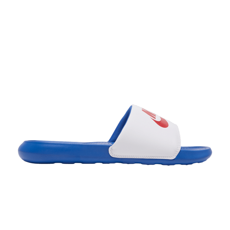 Nike Victori One Slide 'Game Royal University Red' — White/University Red/Game Royal