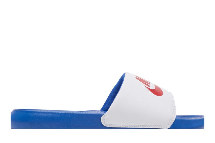 Nike Victori One Slide 'Game Royal University Red' — White/University Red/Game Royal