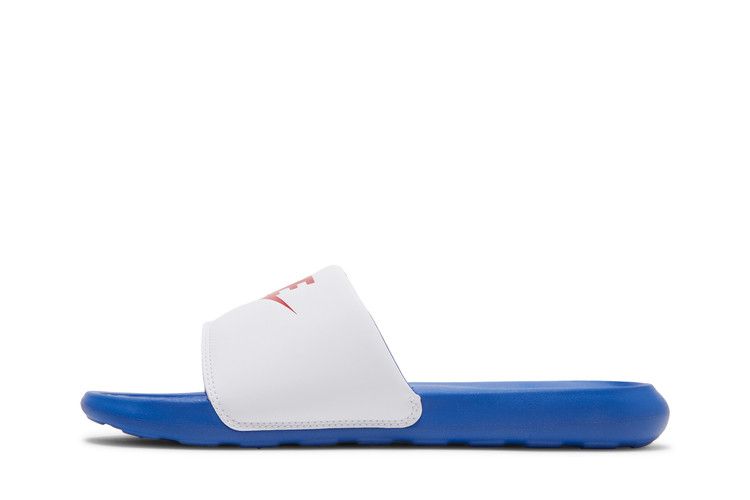 Nike Victori One Slide 'Game Royal University Red' — White/University Red/Game Royal