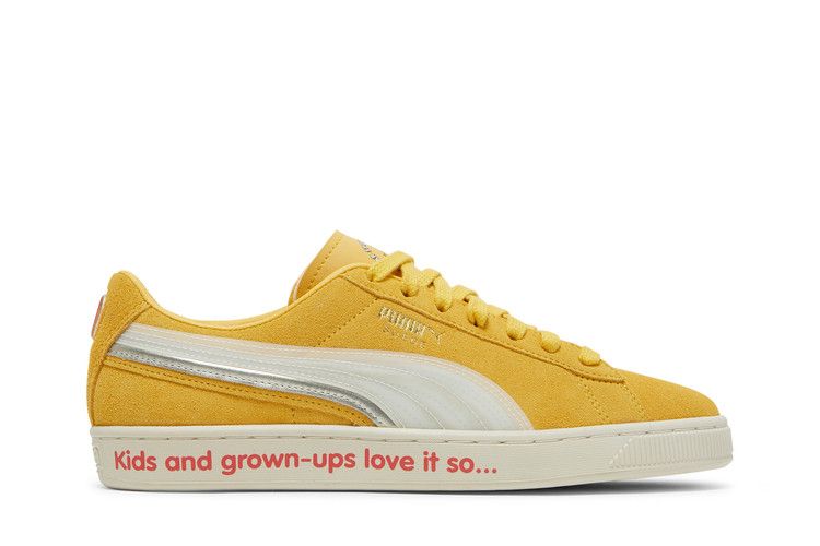 Haribo x Puma Suede Triplex 'Gold Bears' — Mimosa/Whisper White